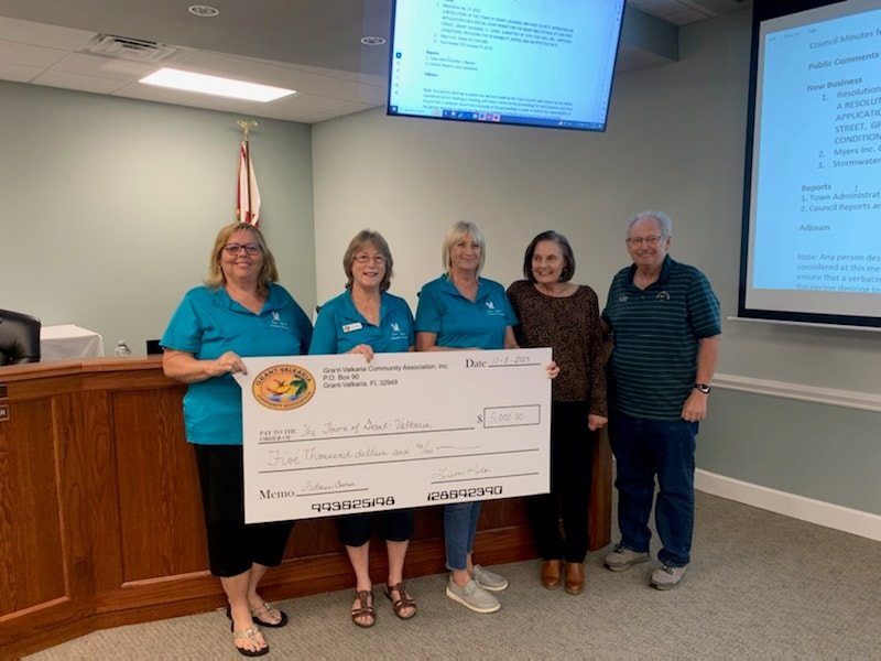 40. GVCA Donation for Playground Equipment
