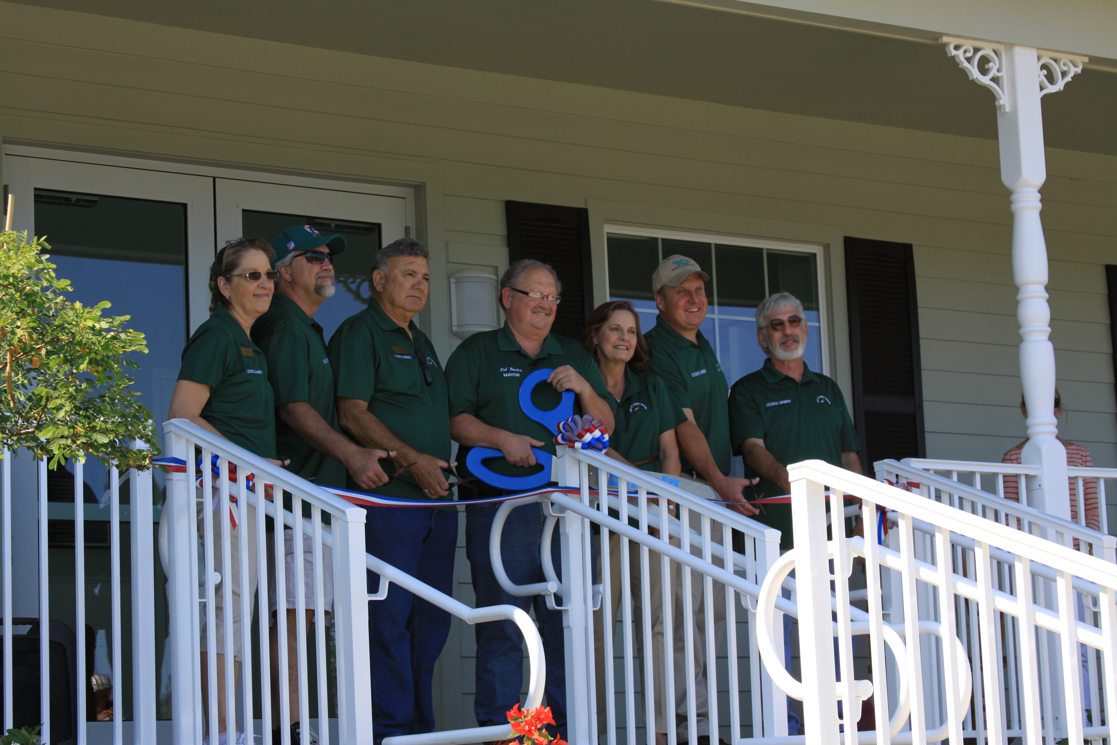 2. Ribbon Cutting for New Town Hall on Valkaria Road