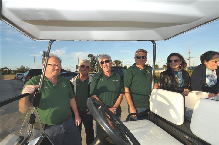 45. Grant-Valkaria's First Vehicle - Donated Golf Cart